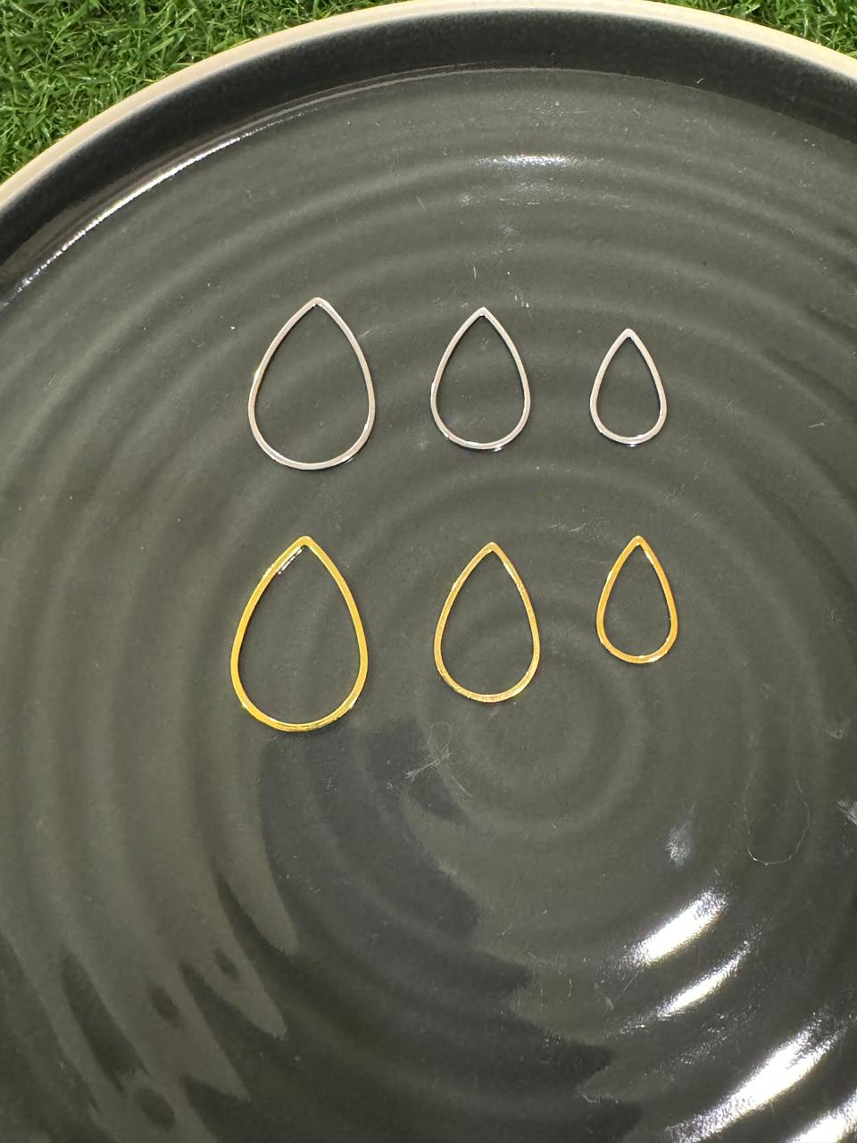 Teardrop Open Bezels