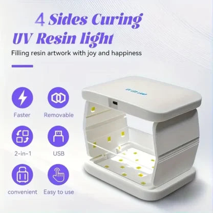 4 Way LED Light UV Resin Curing Lamp
