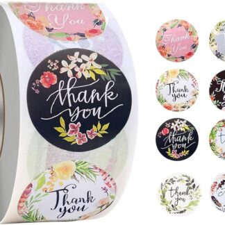 Thankyou Sticker roll