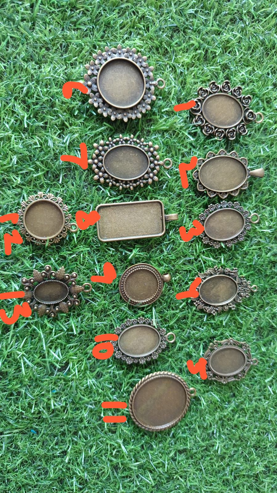 Vintage Pendant Bezel