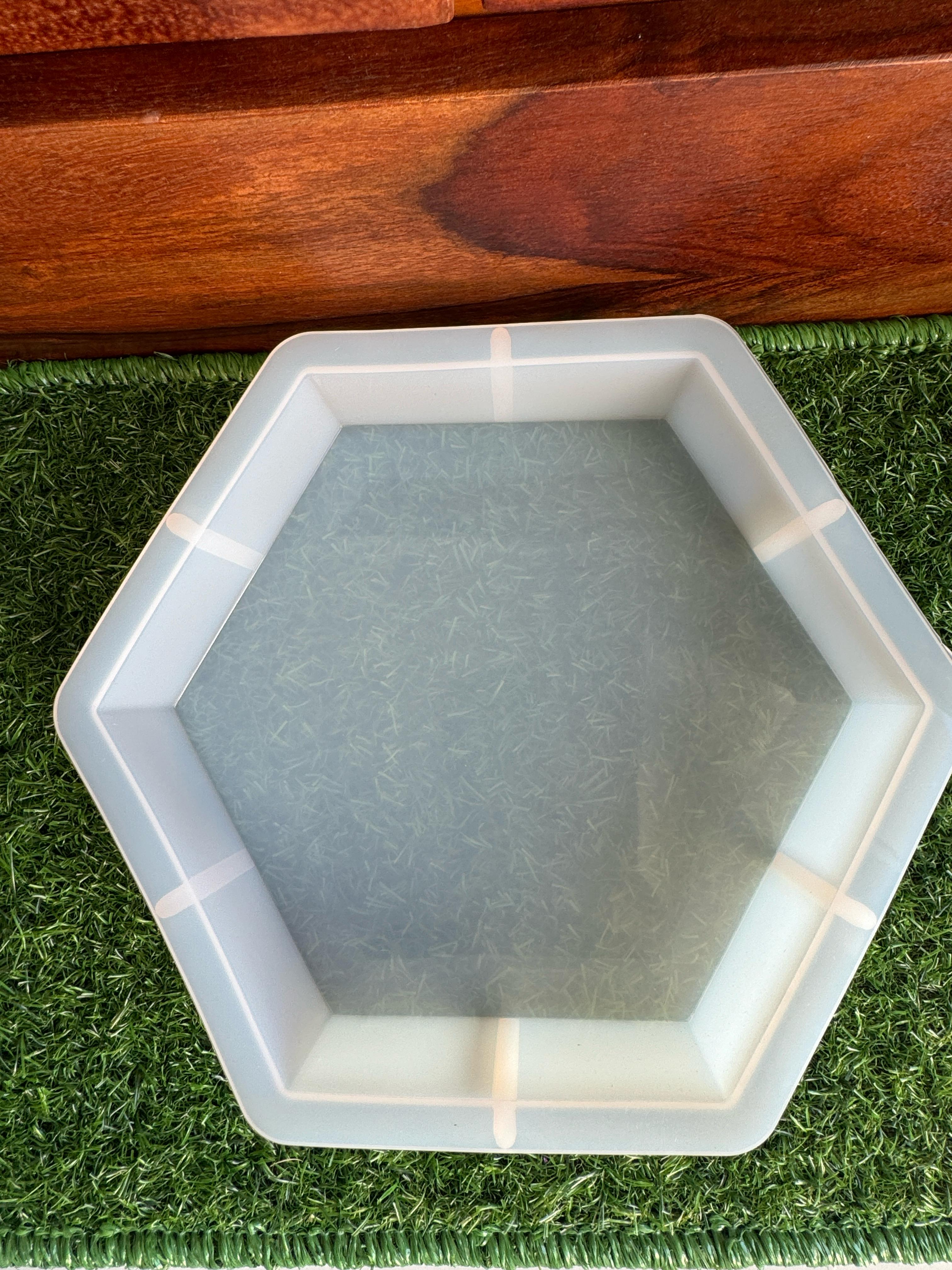 8" Hexagon 50mm Deepcasting Mould