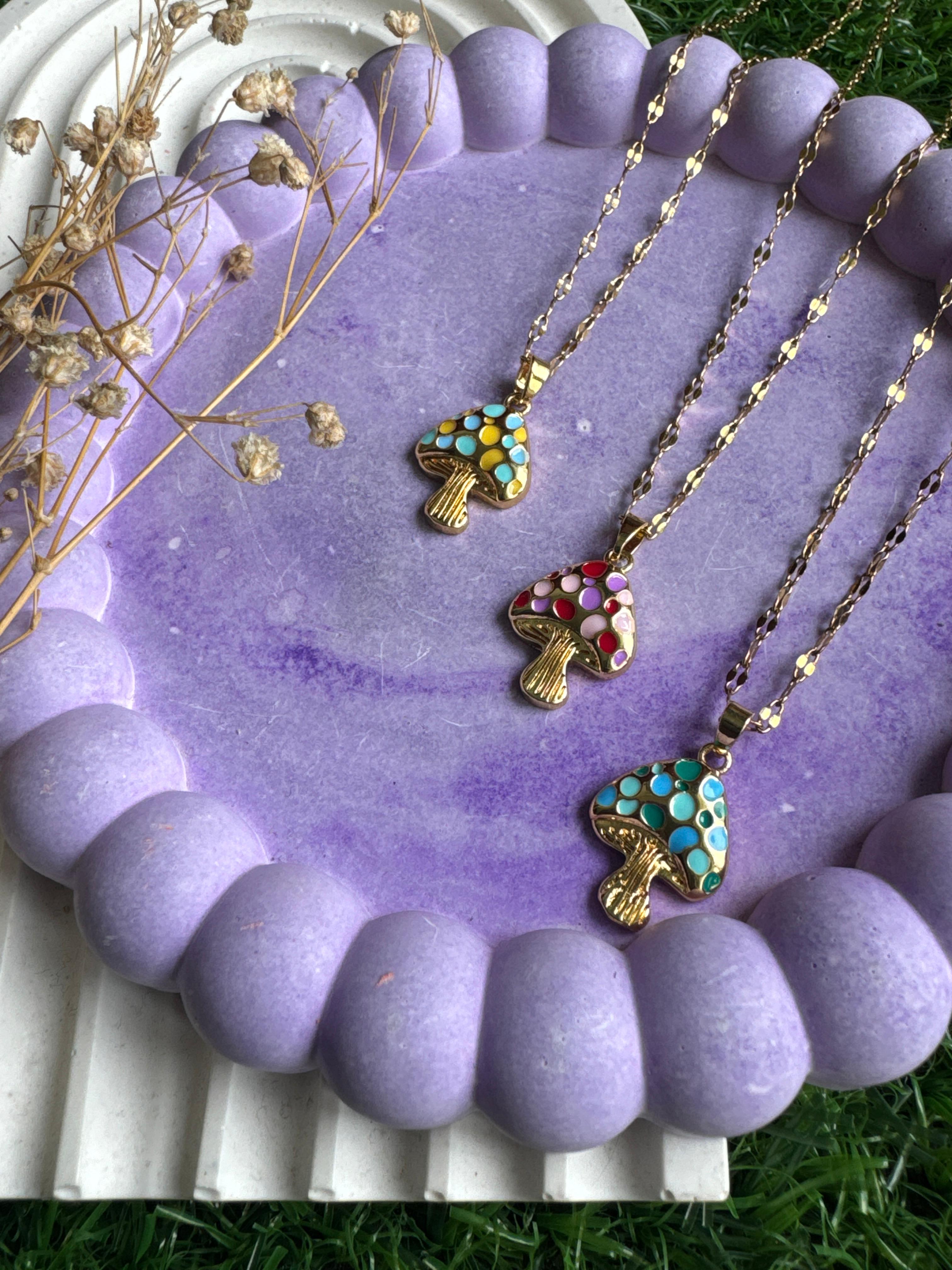Whimsy Shroom Pendant