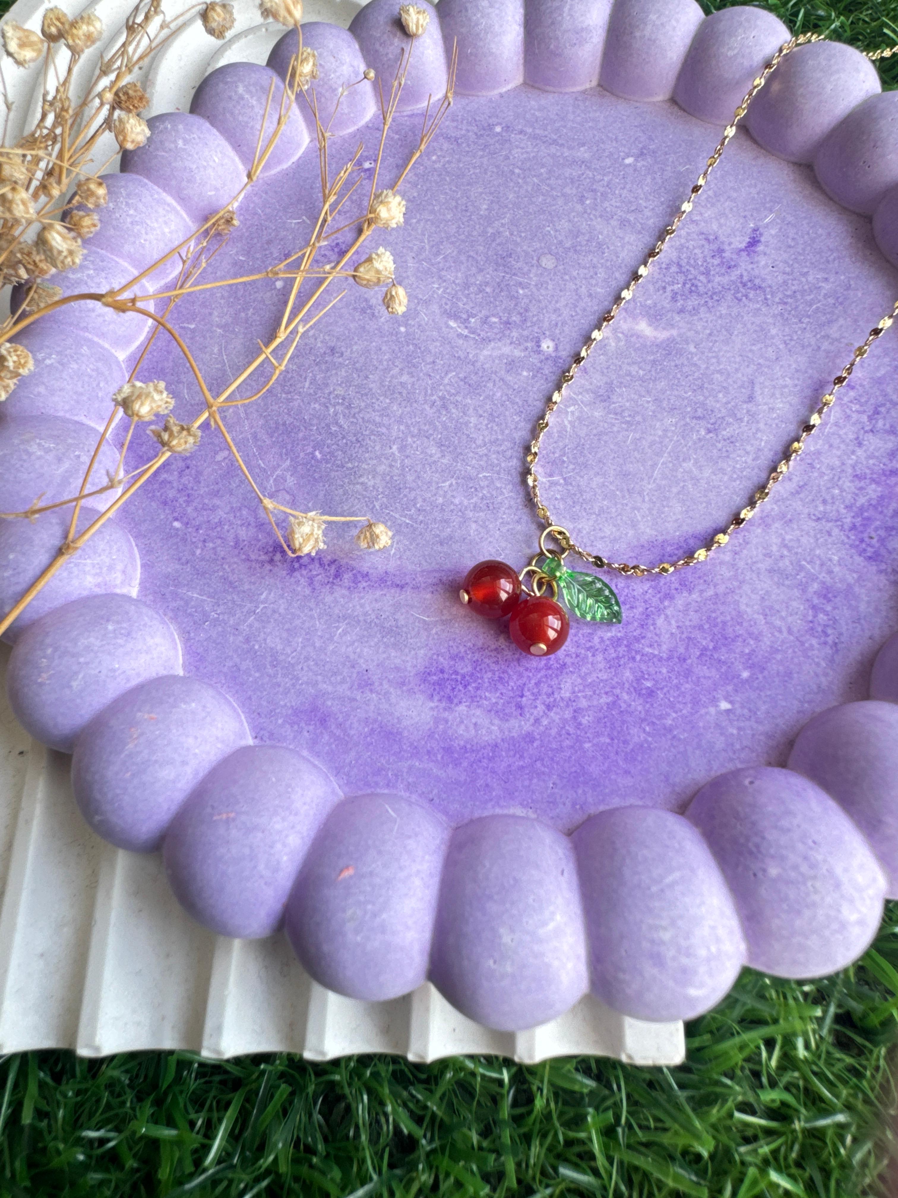 Cherry Kiss Necklace