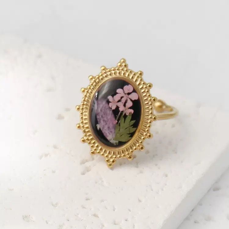 Twilight Botanica Ring