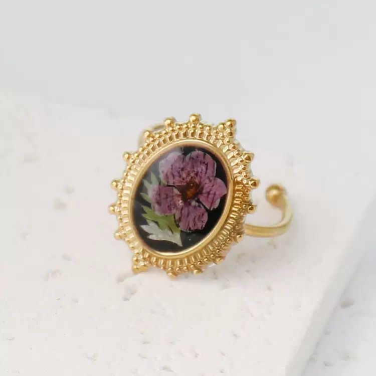 Nocturne Blossom Ring