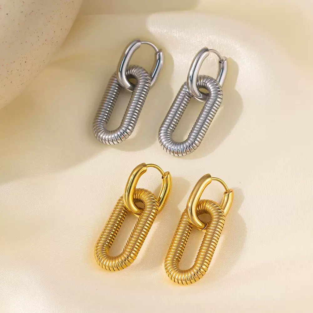 SpiraLuxe Duo Earrings