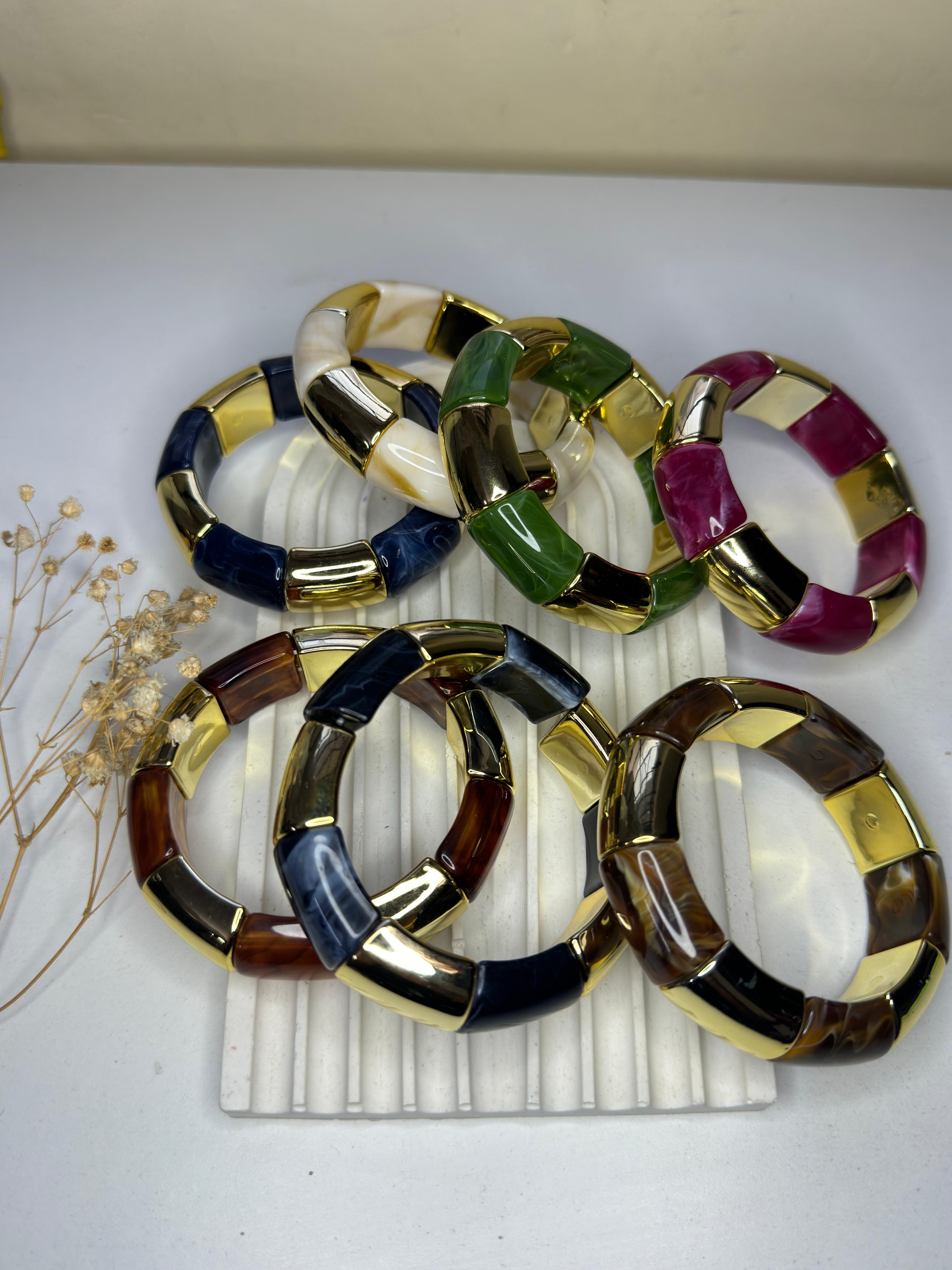 Retro Luxe Chunky Bangle