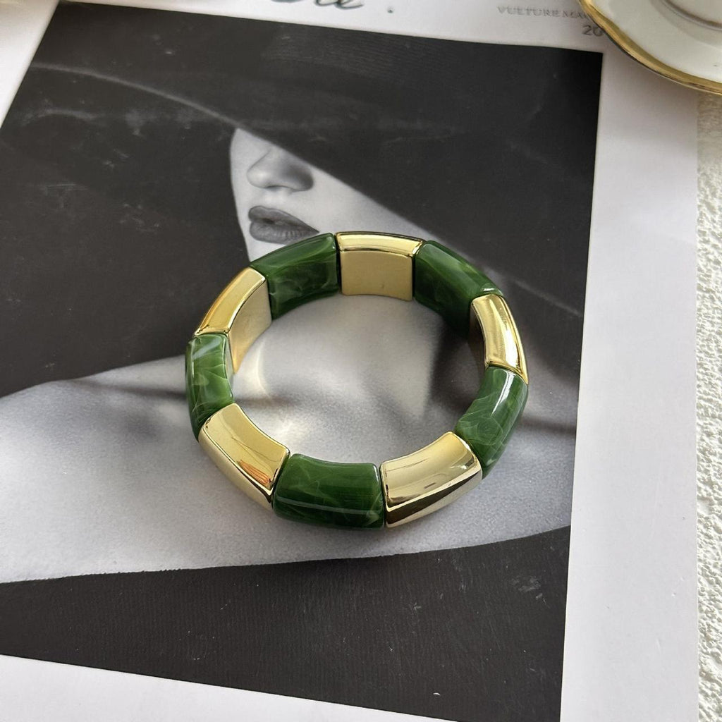 Retro Luxe Chunky Bangle
