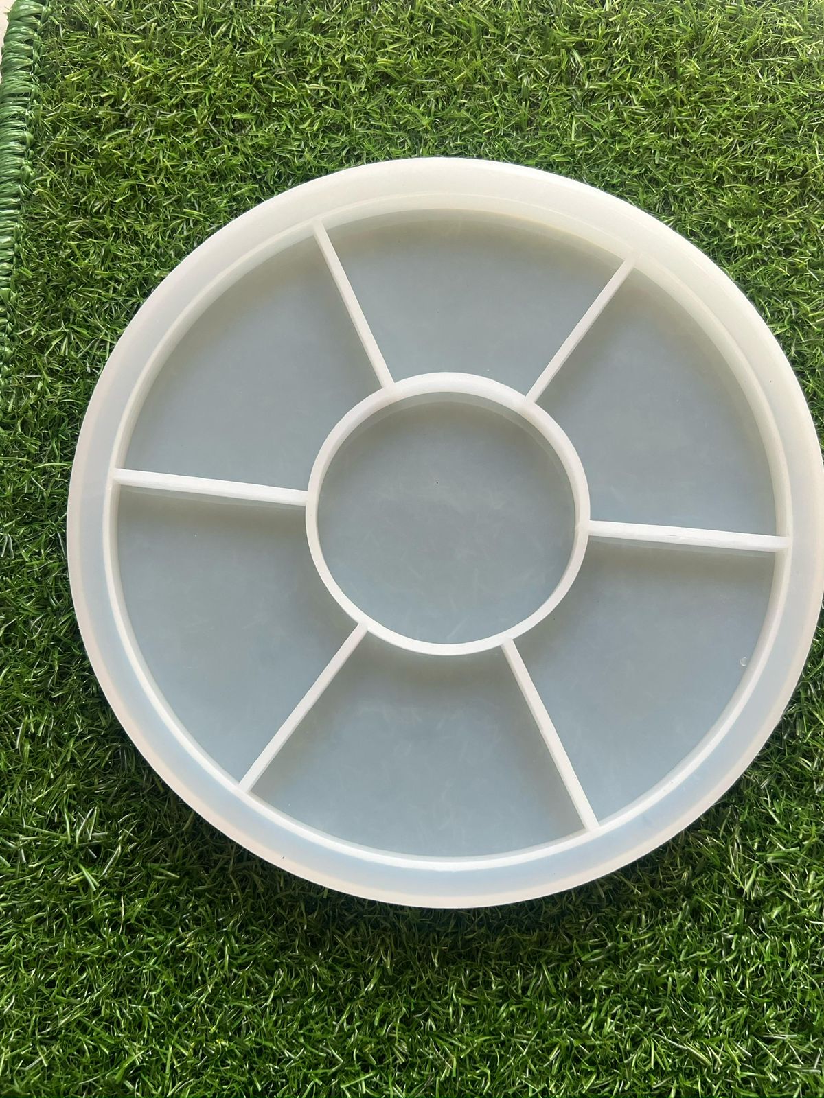 8 inches tray mould with boundary