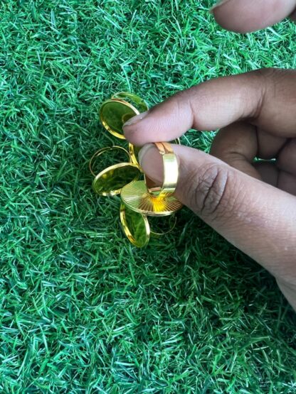 Gold Ring Bezel (pack of 5)