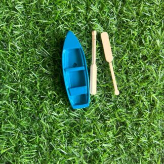 Miniature Boat and Oars