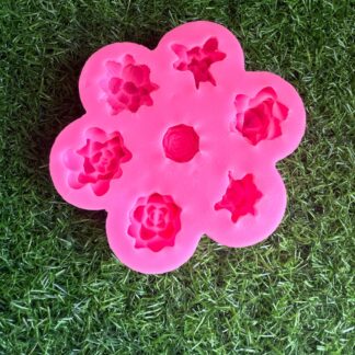 Multi Flower Pink Mould