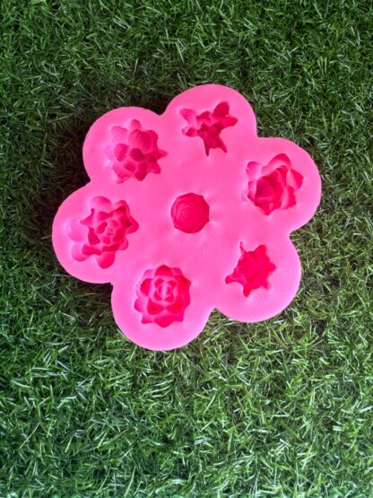 Multi Flower Pink Mould