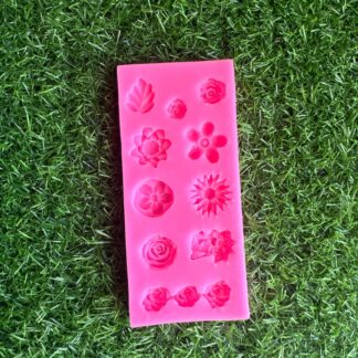 12 in 1 Mixed Flowers Combo Mould