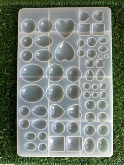Jewellery Stone mould (58 in 1)