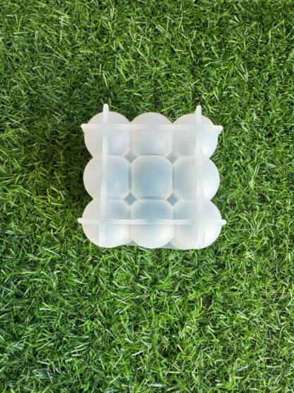 Bubble Candle Mould Cube