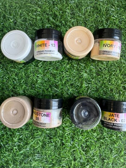 black-white-ivory-sandstone pigment