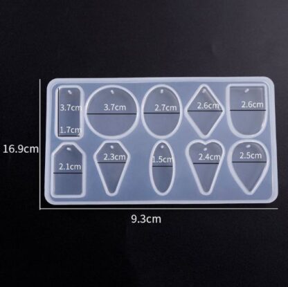 10 in 1 Pendant And Keychain Mould - Image 2