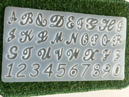 Cursive Alphabet Mould