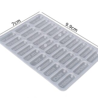 Words Pendant Mould