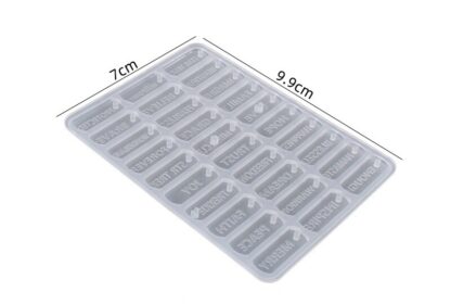 Words Pendant Mould