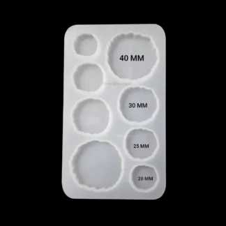 8 Cavity Agate Round Mould