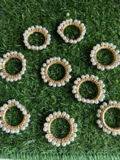 Pearl Rings - Pack of 10