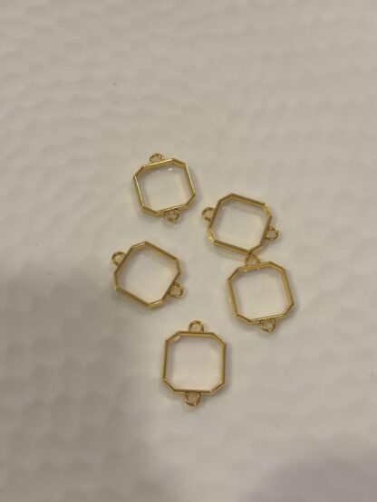 Square Rakhi Bezel - Set of 5pcs