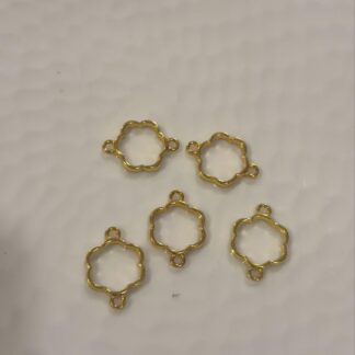 Flower Rakhi Bezel - Set of 5pcs