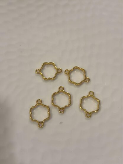 Flower Rakhi Bezel - Set of 5pcs