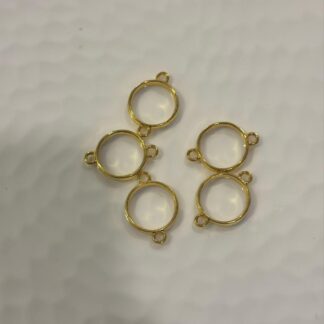 Round Rakhi Bezel - Set of 5pcs