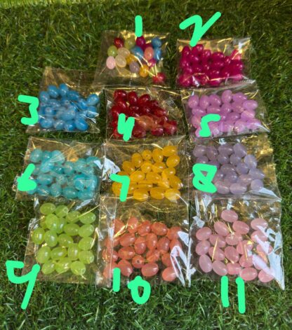 8mm Oval Beads