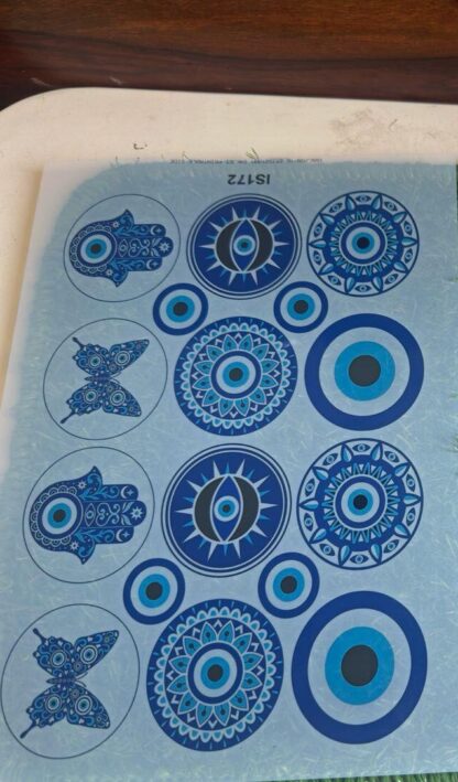 Evil Eye Insert Sheet 1