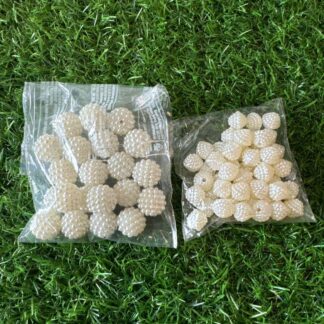 White Rakhi Beads