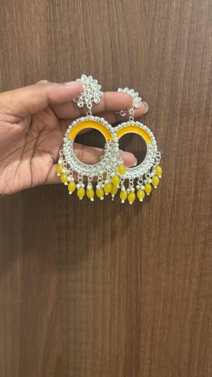 Pearl Jhumka Bezels - Image 3