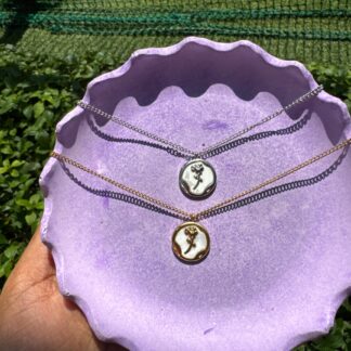Rose - 18k Gold Plated Pendant