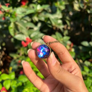Cosmic Core - Resin Pendant