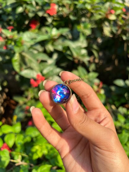 Cosmic Core - Resin Pendant