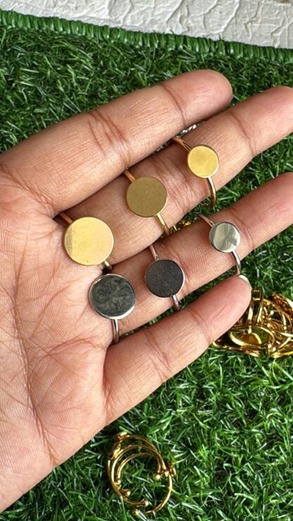Round Ring Bezels