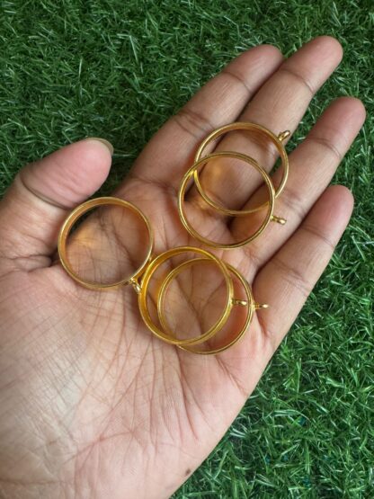 Round Bezel - Gold (Pack Of 5)