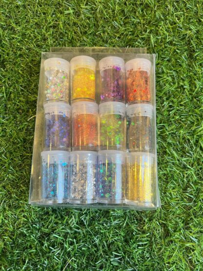 Holographic Chunky Glitter Combo Set
