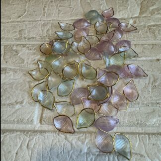 Coloured leafs for rakhi