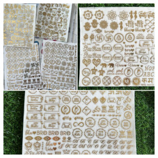 stickers and sheets