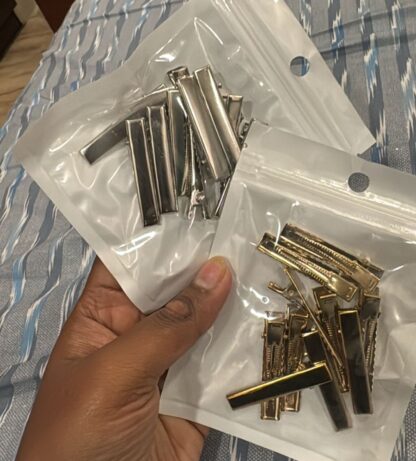 Metal Hair Clips - Pack Of 10 - Image 2
