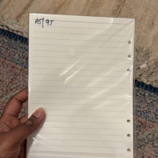 A5 Diary Pages