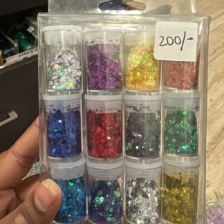 Mix Hexagonal Chunks - 12 Colours