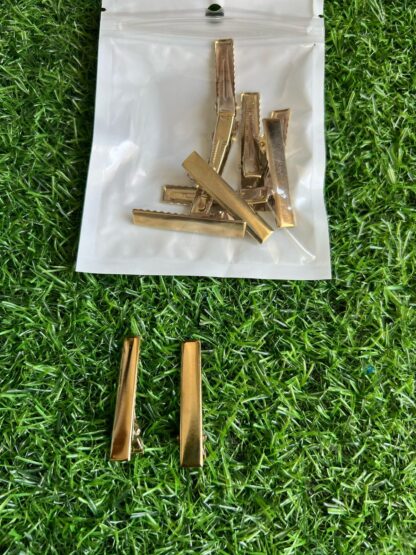 Metal Hair Clips - Pack Of 10