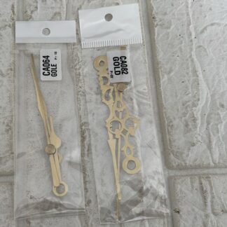 Golden Clock Hands