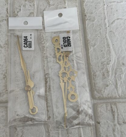 Golden Clock Hands