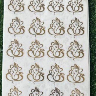 Ganesh Metallic Stickers (20)